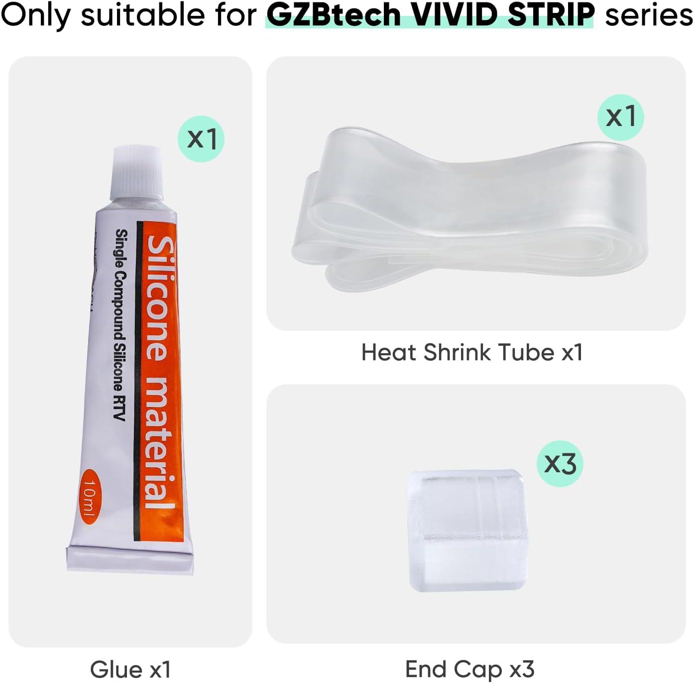 Extra accessories for 120V Vivid Single color Led Strip Light