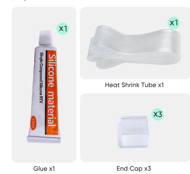 120V ETL Listed Flexible RGB Neon Rope Lights Save Energy Bright Colorful