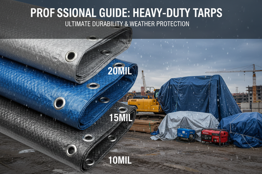 Best Heavy-Duty Tarp Guide: 10mil to 20mil Protection
