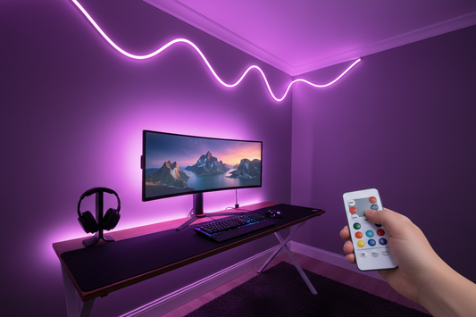 Energy-Saving 120V RGB LED Neon Rope Lights Easy To Use