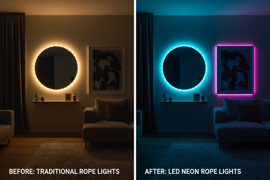 LED Neon Rope Lights vs Traditional Rope Lights: Which is Better?