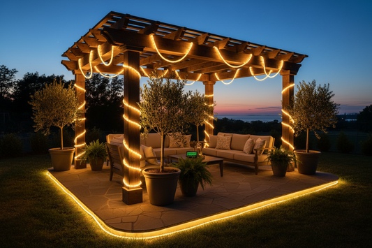 Why You Should Use Energy-Efficient LED Rope Lights for Patios?