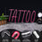 16 Inch Tattoo Neon Sign Red USB and Battery Operated Business Sign