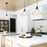 Single Clear Glass Dome Pendant Light